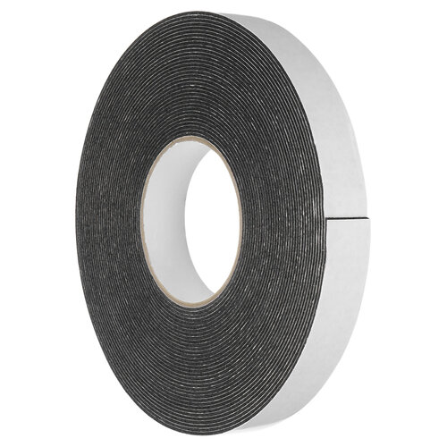 19mm - Dubbelzijdig PE-Schuim Foamtape - Zwart - 50 Meter 