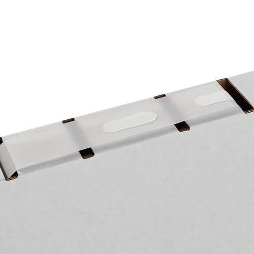 10 x 30mm Lijmstrepen - Verwijderbaar / Siliconen Kleefrondjes - Doos 1000 Stuks