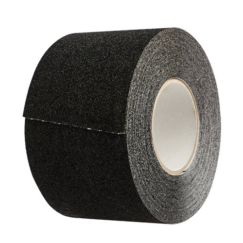100mm - Antislip Tape - Zwart - 18 Meter Op Rol