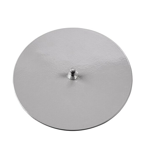 Stalen Voetplaat / Standaard voor posterframes - Grijs - Rond