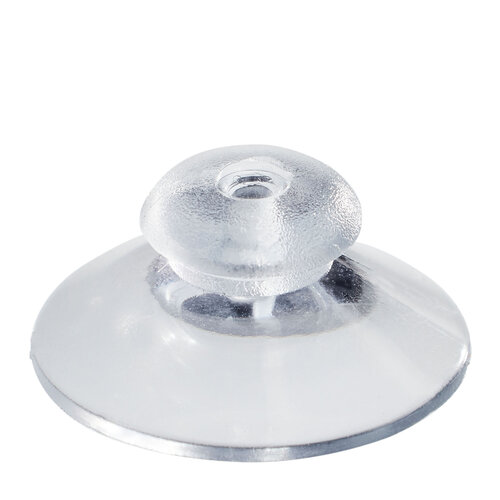 30mm Zuignap met 14mm Kop - Transparant - type: GZ-314