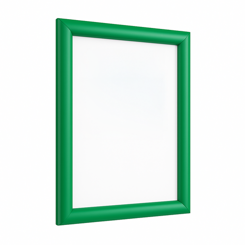 A4 - Aluminium Kliklijst - 25 mm - Groen (Snap Frame / Posterlijst)
