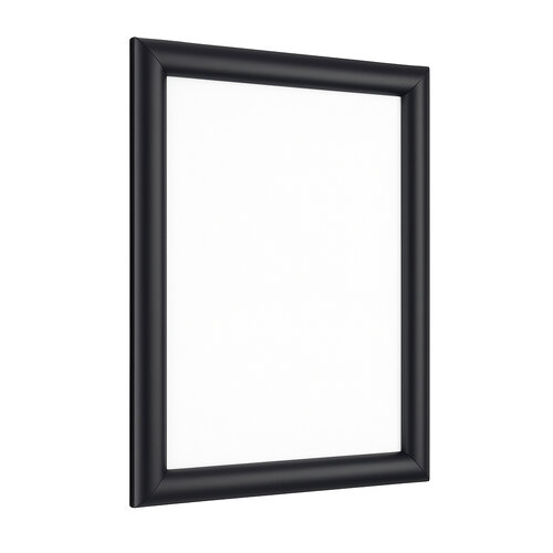 A4 - Aluminium Kliklijst - 25 mm - Zwart (Snap Frame / Posterlijst)