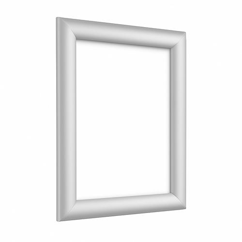 A5 - Aluminium Kliklijst - 25 mm - Zilver (Snap Frame / Posterlijst)