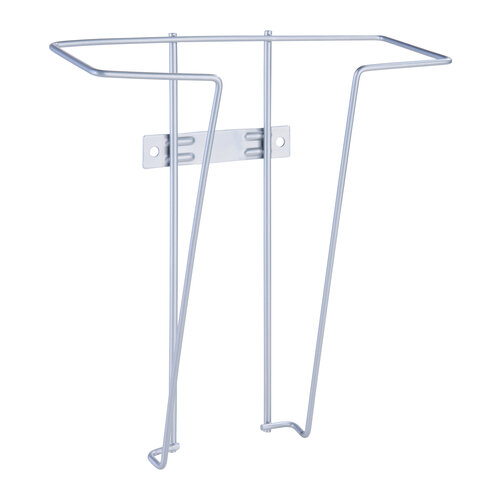 Brochurehouder / Wandfolderhouder - Staaldraad Muurstandaard  - 1 x A4 - Type: Steel-722