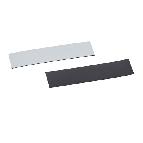 20x80mm Magnetische Labels / Magnetische Etiketten - Wit - 50 stuks