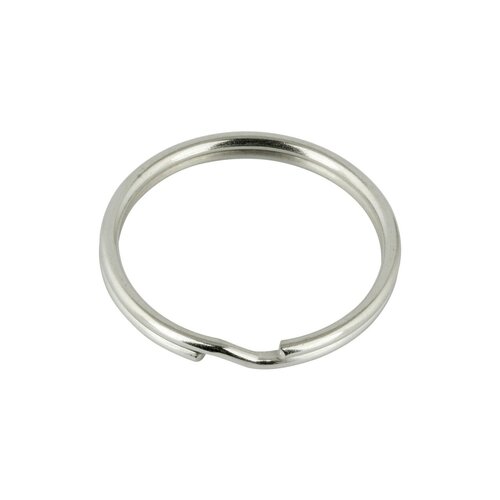 100 stuks - 15mm Sleutelring / Split Ring 