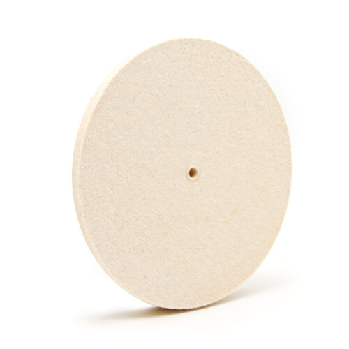 ø 150mm Polijstschijf - Dikte: 5mm - 95% Premium Wolvilt 