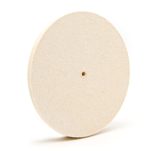 ø 200mm Polijstschijf - Dikte: 5mm - 95% Premium Wolvilt 