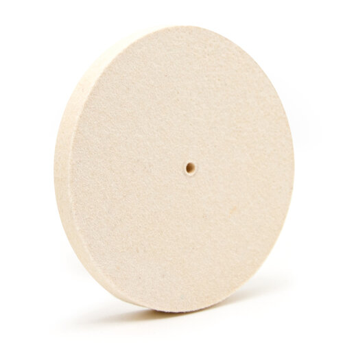 ø 200mm Polijstschijf - Dikte: 15mm - 95% Premium Wolvilt 
