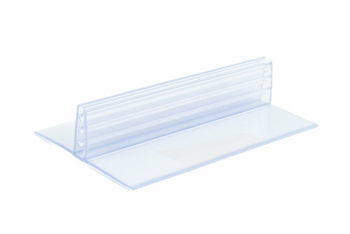 15cm - Transparante PVC Houder / Standaard / Gripper Voet - Type: V4