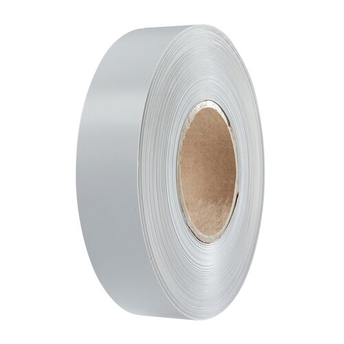 Inlegstroken voor Prijsrails (39mm)  - Grijs - Rol van 100 meter