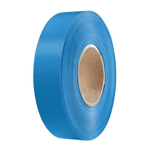 Inlegstroken voor Prijsrails (39mm)  - Blauw - Rol van 100 meter