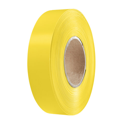 Inlegstroken voor Prijsrails (39mm)  - Geel - Rol van 100 meter