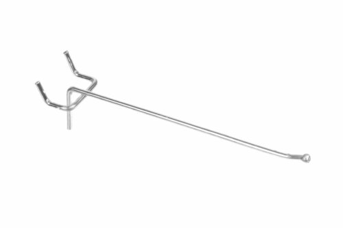 16cm - Gaatjeswand / Perfowand Blisterhaak / Perfohaak - Metaal - type: PSH25-16
