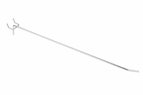 Perfowand Blisterhaak - 40 cm - Enkel - Metalen Gaatjeswand Displayhaak - type: PSH25-40