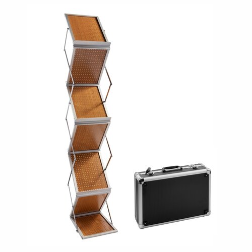 Opvouwbare Brochurehouder / Folderhouder - 6 x A4 - Type: S-319