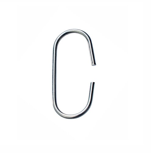 C-Haak - Aluminium - Zilver - 4cm - type CH-3