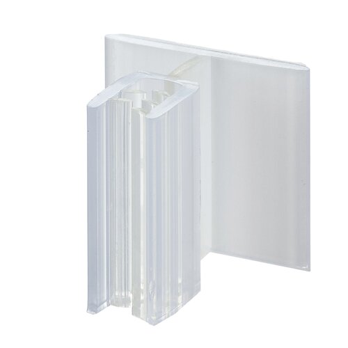 100 stuks - Zelfklevende Kaartgripper / Kaarthouder - Scharnierend - 2,5 cm - Type: ZKS-25