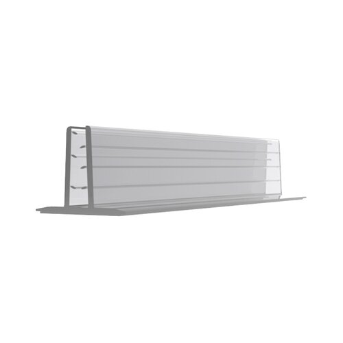 100 stuks - Zelfklevende PVC Houder (Transparant) / Standaard / Kaartgripper / Kaarthouder - 15 cm - Type: HTG-150