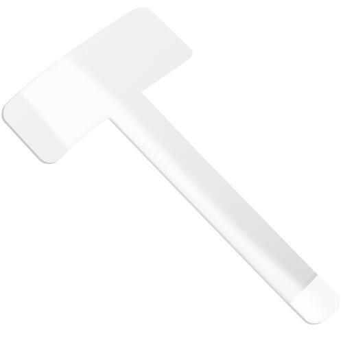 100 stuks - Zelfklevende Prijswobbler / T-vorm Wiebelaar - 150mm - type HOS-01