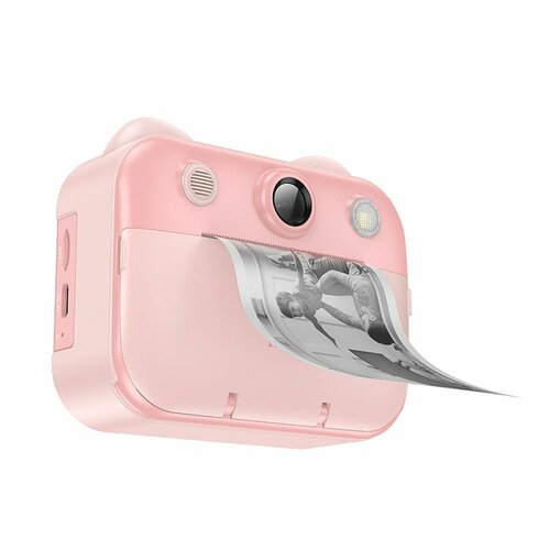 Kindercamera met Thermische Printer / Instant Camera voor Kinderen - DV204-Roze