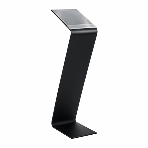 A4 Acrylglas (Mat Zwart) Informatiestandaard / Menustandaard - type: Z-Stand-Pro 