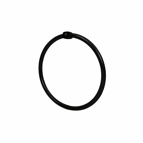 50mm Metalen Scharnierringen / Bindringen / Klikringen - Zwart