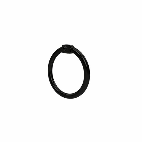 100 stuks - 20mm Metalen Scharnierringen / Bindringen / Klikringen - Zwart