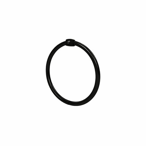 100 stuks - 32mm Metalen Scharnierringen / Bindringen / Klikringen - Zwart