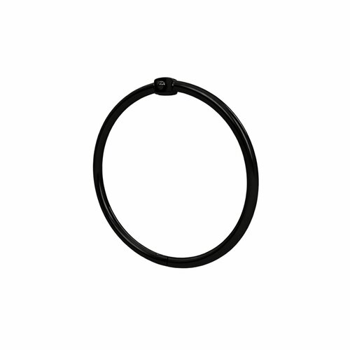 100 stuks - 38mm Metalen Scharnierringen / Bindringen / Klikringen - Zwart