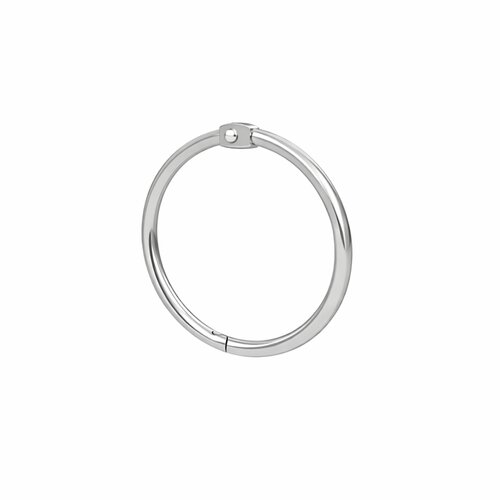 100 stuks - 32mm Metalen Scharnierringen / Bindringen / Klikringen - Zilver