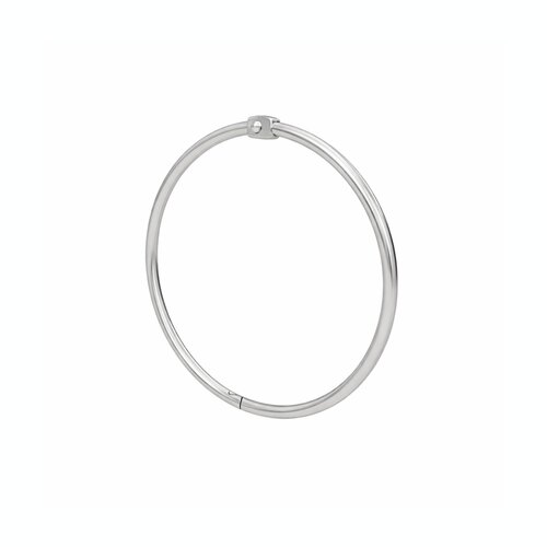 100 stuks - 50mm Metalen Scharnierringen / Bindringen / Klikringen - Zilver