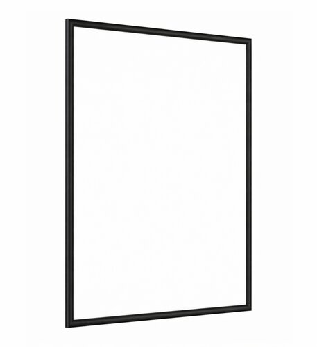 A1 - Aluminium Kliklijst - 25 mm - Zwart (Snap Frame / Posterlijst)