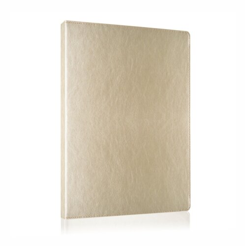 A4 Welkomstmap / Gastenmap met insteekhoezen (uitbreidbaar van 4 tot 40 pagina's) - Type: CL Champagne Goud