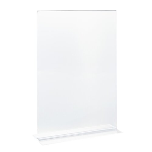 A4 T-Standaard / Tafelhouder / Menukaarthouder / Folderhouder - type T-A4 