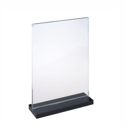 A5 Magnetische T-Standaard / Tafelhouder / Luxe Menukaarthouder - type T-A5-MAG 