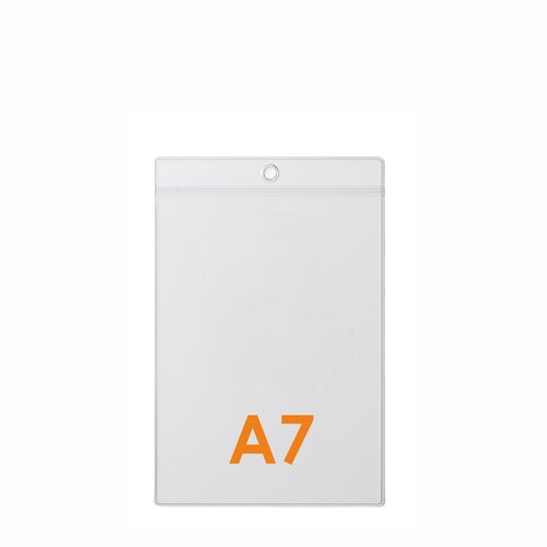 100 stuks - A7 Kaarthouder / Badgehouder - Type PHS-A7-Staand