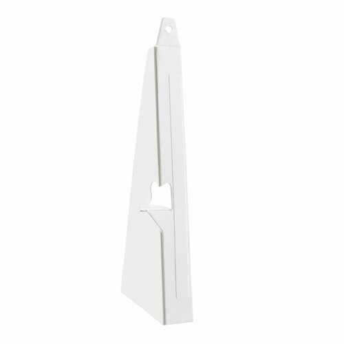 100 stuks - 14 cm (A6) Kartonnen Standaard / Ezel - Wit - Zelfklevend