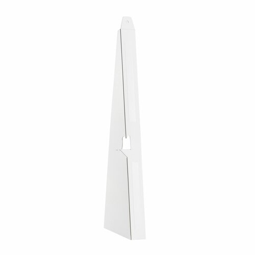 100 stuks - 57 cm (A2) Kartonnen Standaard / Ezel - Wit - Zelfklevend