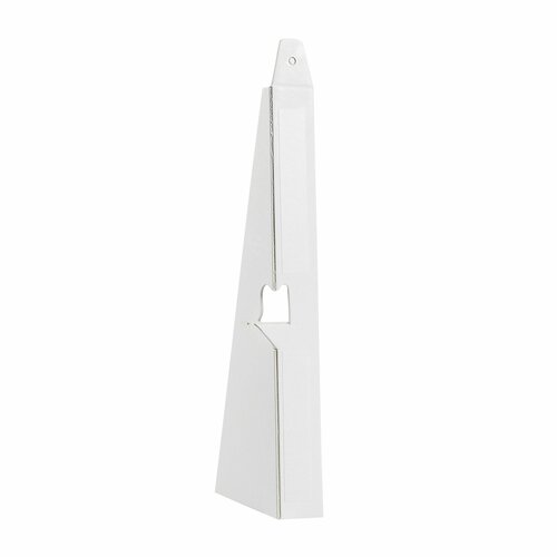100 stuks - 29 cm (A4) Kartonnen Standaard / Ezel - Wit - Zelfklevend