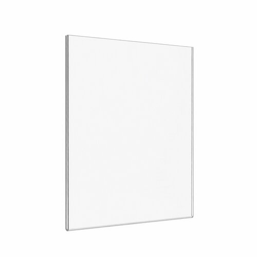 A5 Posterhouder (U-vorm) - Staand - Transparant Acrylglas - type U-A5-Staand 