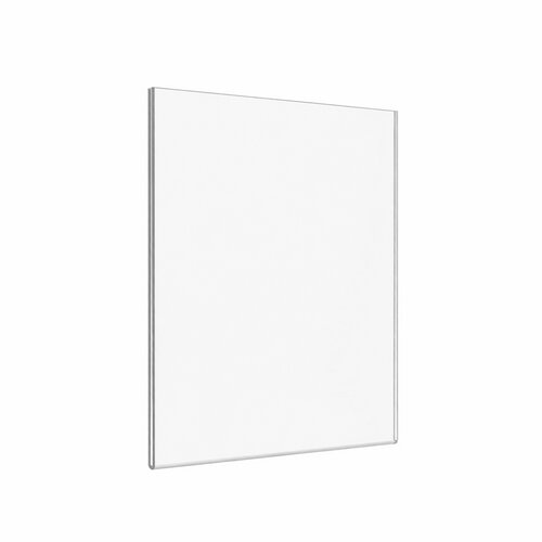 A6 Posterhouder (U-vorm) - Staand - Transparant Acrylglas - type U-A6-Staand 