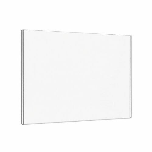 A5 Posterhouder (U-vorm) - Liggend - Transparant Acrylglas - type U-A5-Liggend
